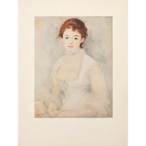 1950s After Auguste Renoir "Madame Henriot" First Edition Photogravure