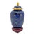 Chinese Late 1960s–1970s Jingfa Beijing Cloisonné Ginger Jar With Stand For Sale - Image 3 of 14