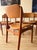 Brown Model Od49 Dining Chairs in Teak and Cognac Italian Leather by Erik Buch for Oddense Maskinsnedkeri / O.D. Møbler, Denmark, 1960s, Set of 6 For Sale - Image 8 of 13