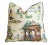Scalamandre Giardinieri Garden Feather/Down Pillow 21" Square For Sale In Los Angeles - Image 6 of 6