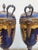 Metal Covered Porcelain Vases in the style of Sèvres, Set of 2 For Sale - Image 7 of 18