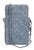 2025 Tory Burch Fleming Quilted Suede Leather Phone Crossbody Bag Shoulder Denim For Sale - Image 12 of 17
