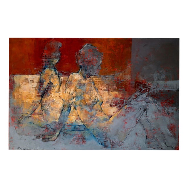 Michal Bajsarowicz, Nudes, 2025, Acrylic on Canvas For Sale