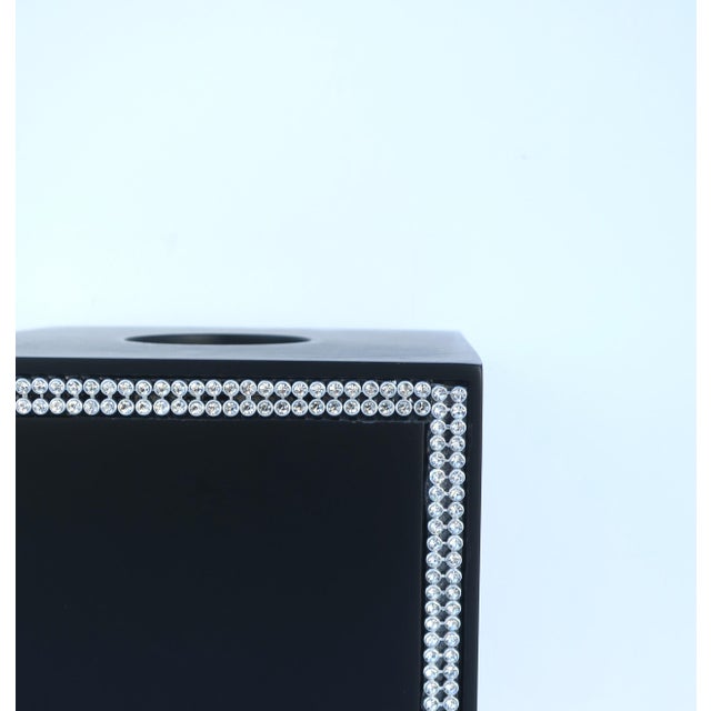 Black Tissue Box Cover For Sale - Image 11 of 11