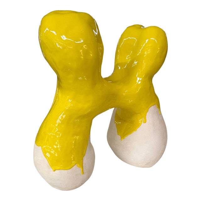 Fabulous Large Abstract Stoneware Pottery For Sale