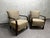 Early 20th Century H-213 Armchairs attributed to Jindřich Halabala, Czechoslovakia, 1930s, Set of 2 For Sale - Image 10 of 13