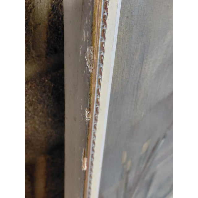 Framed Oil on Canvas Titled "Young Seated Girl Artist" For Sale - Image 10 of 16