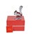 Capture the whimsical elegance of French luxury with this authentic Baccarat clear full-lead crystal squirrel figurine...