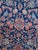 Textile Late 20th Century Persian Hand-Knotted Rug – Rich Navy Field With Intricate Floral Medallion For Sale - Image 7 of 7