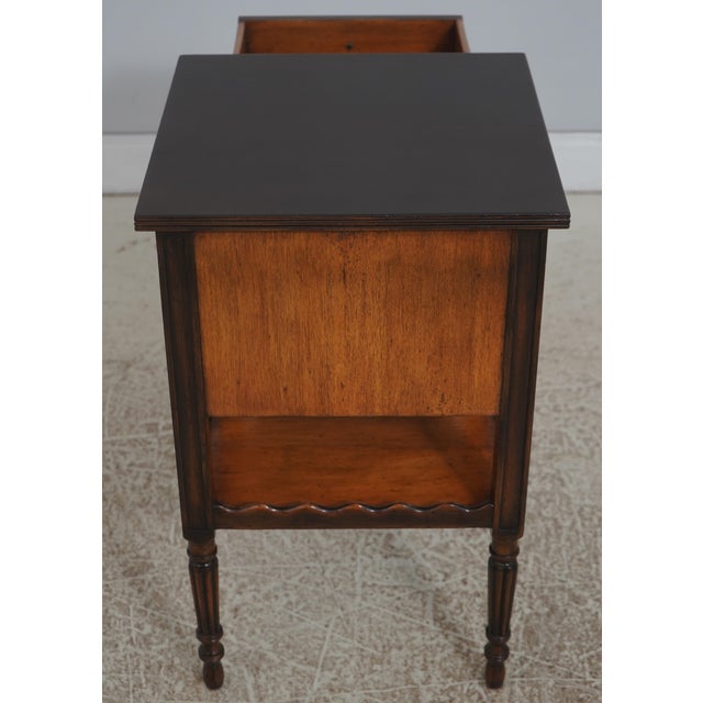 Theodore Alexander 2 Drawer French Style Nightstand For Sale - Image 15 of 17