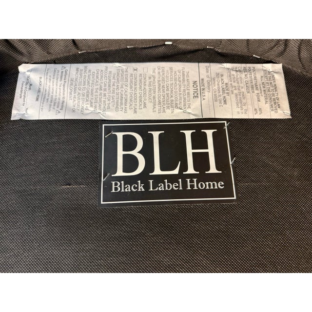 Custom Hewn Workshop Pigalle Chair on Casters + Rose Tarlow Luciana in Sanderling Upholstery For Sale - Image 12 of 12