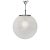 White Mid-Century White and Crystal Murano Glass Reticello Light by Mario Botta for Venini, 1970s For Sale - Image 8 of 18