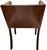 Frits Henningsen Art Deco Cuban Mahogany Armchair c.1933. Being sold as found with original stained leather.