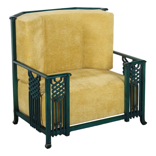 Vintage Prototype of Armchair in Foam and Velvet, 1980s For Sale