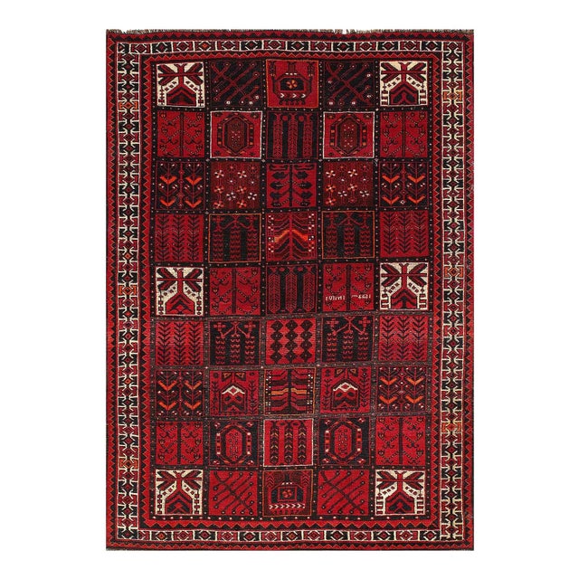 1990s Red Persian Baluch Rug For Sale - Image 4 of 4