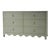 Vintage Fennel Green Dresser For Sale