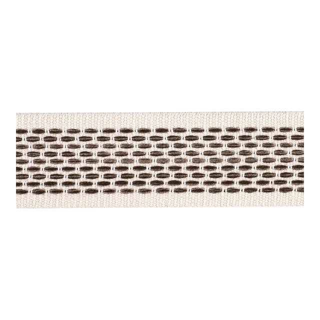 SAMPLE - Schumacher Portola Tape Indoor/Outdoor In Pebble For Sale