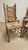 Vintage Wooden Ladder-Back Dining Chairs with Woven Seats, 1940s, Set of 6 For Sale - Image 9 of 11