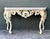 Vintage Louis XVI Stone Top Console Table For Sale - Image 11 of 12
