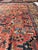 Antique Heriz Village Carpet Rare Camel Border with Coral Ground in Naive Harshang Design with Sickle Leaf Motif Rug 9.4 x 11.4 For Sale - Image 13 of 16