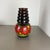 Article: Fat lava art vase extra large version with floral illustration. Producer: Scheurich, Germany. Decade: 1970s :...
