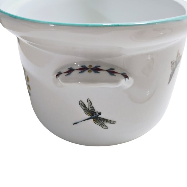 Vintage Royal Worcester "Strawberry Fair" Flameproof Porcelain Oval Covered Dish For Sale - Image 10 of 15