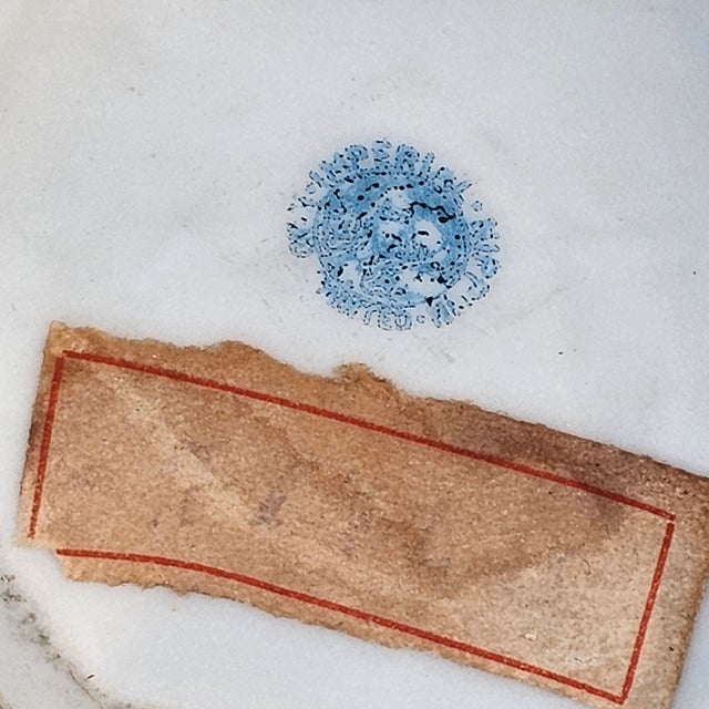 Imperial Nippon Hand Painted Butterfly Vases Pair 9.5" For Sale - Image 11 of 11