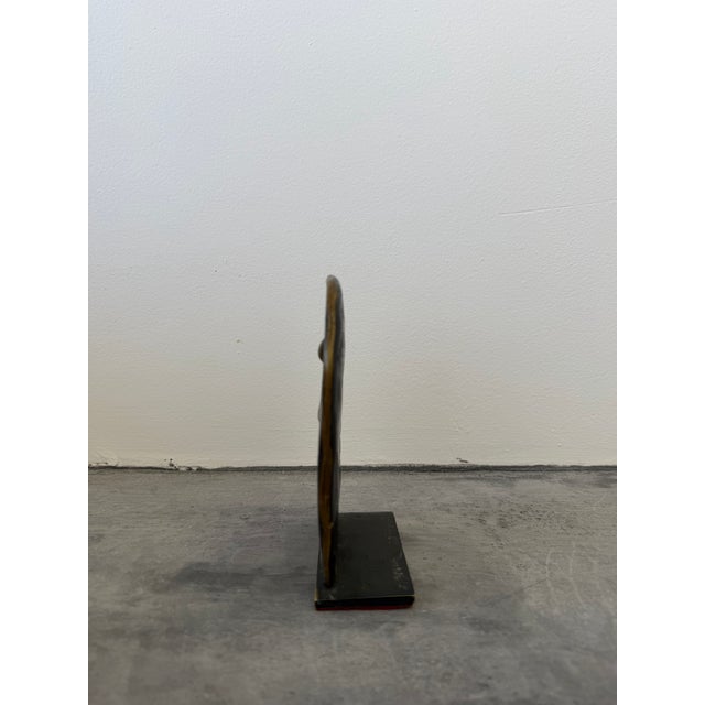 Brazilian Modern Bronze Sculpture of Female Torso, 1980s For Sale - Image 6 of 12