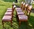 Vintage Brass Inlay Chairs Vintage Italian Regency Style Dining Chairs Set of 8 For Sale - Image 10 of 18