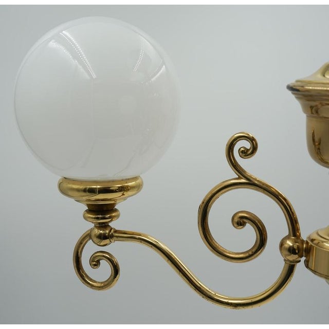 Vintage Art Deco Style Chandelier For Sale - Image 4 of 11