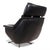 Mid-Century Modern ESA 802 Lounge Chair in Black Leather by Werner Langenfeld, 1970 For Sale - Image 3 of 18