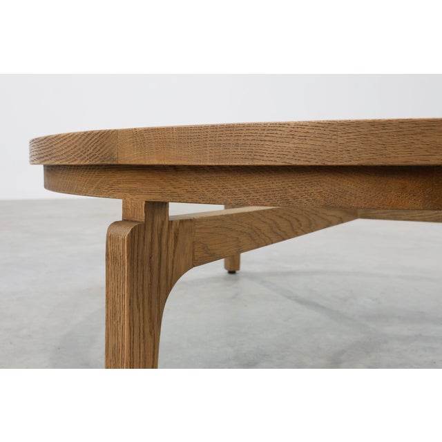 Modern Table in Ceder Wood and Glass, Italy, Late 20th Century For Sale - Image 4 of 13
