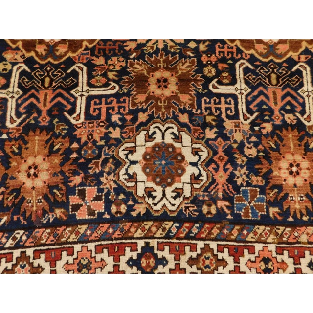 1900 Antique Caucasian Gallery Rug For Sale - Image 12 of 13