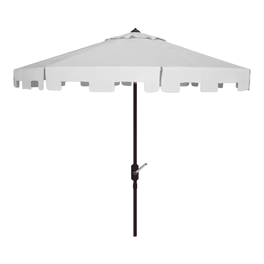 15 ft rectangular patio umbrella with solar lights 15' Solar Patio Umbrella - 36 LED Lights & UPF50+