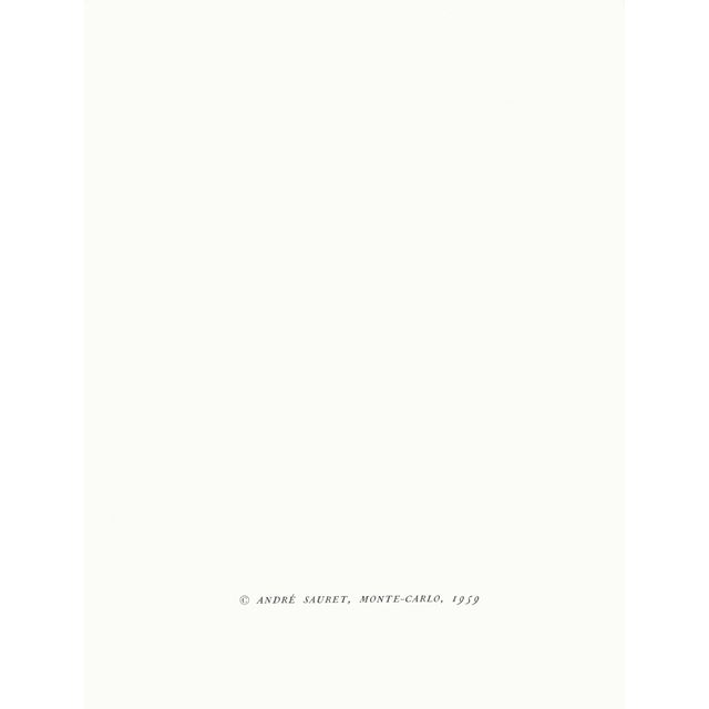 1959 Jean Carzou Lithograph "Les Quatre Cavaliers” For Sale - Image 4 of 5