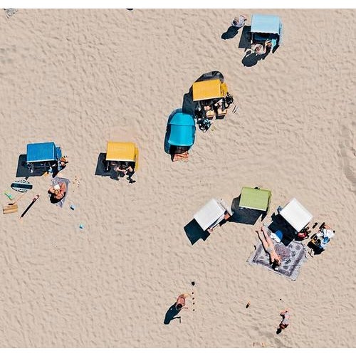 Contemporary Bernhard Lang, efi_beachchairs_001, Limited Edition Fine Art Photograph Print For Sale - Image 3 of 7