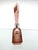 Vintage Perfume Bottle in Pink Crystal Glass with Silver Collar, Spain, 1940s For Sale - Image 3 of 8