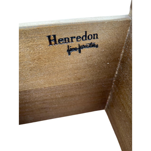 1970s 1970s Henredon Queen Anne-Style Drawer Side Table or Nightstand For Sale - Image 5 of 5