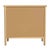 Lennon 34 in. W Rectangular Wood 3 Drawer Rounded Leg Dresser, Light Natural Wood For Sale In Chicago - Image 6 of 8