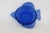 Hazel Atlas Cobalt Blue Angel Fish Bowl Depression Glass Ashtray Dish 4888b For Sale In Miami - Image 6 of 12