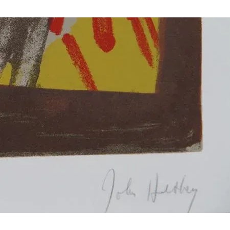 Artist: John Hultberg, American (1922 - 2005) Title: Greenhouse Year: 1978 Medium: Lithograph, signed and numbered in...