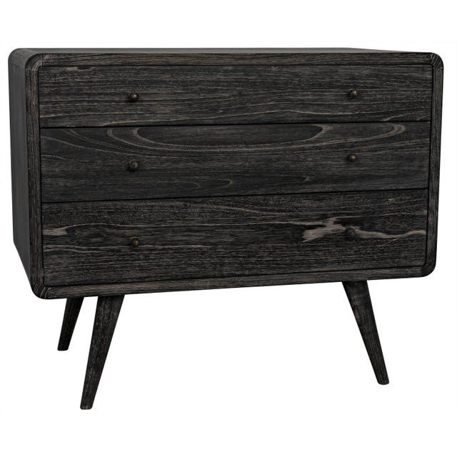 Black NOIR Bart Chest, Cinder Black For Sale - Image 8 of 8