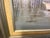 Coastal Misty Harbor With Sailboats and Lighthouse Signed Original Vintage Oil Painting by K. Basset For Sale - Image 3 of 6