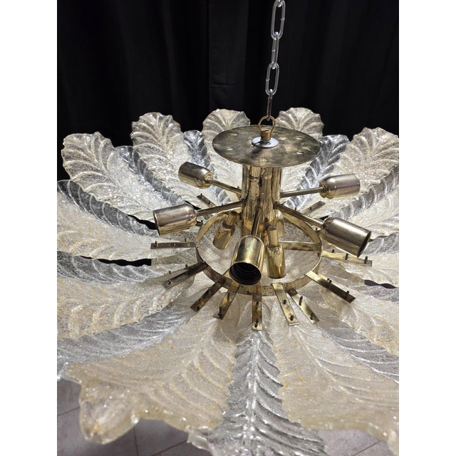 Murano Glass Ceiling Light, 1980s For Sale - Image 10 of 11