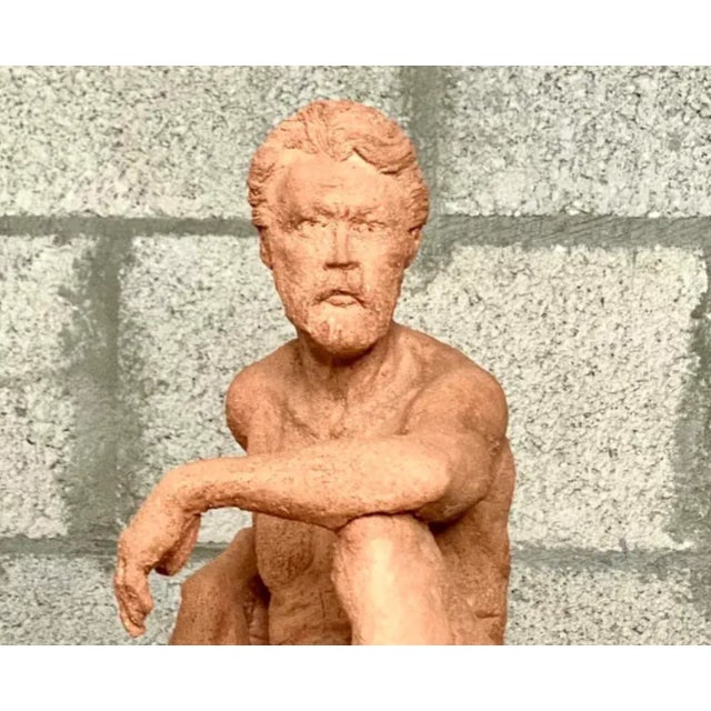 Vintage Expressionist Figural Sculpture For Sale - Image 11 of 12