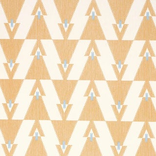 SAMPLE - Schumacher X A Rum Fellow Kalido Wallpaper In Honeycomb For Sale