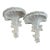 Vintage Italian Ceramic Wall Brackets, a Pair For Sale