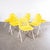 Italian Yellow Stacking Chairs, 1970s, Set of 4 For Sale - Image 15 of 18