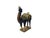 Oriental Ceramic Sancai Dark Blue Brown Beige Fengshui Artistic Camel Figure For Sale - Image 9 of 11