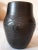 Native American Vintage Cherokee Black Clay Pottery Vase by Bigmeat For Sale - Image 3 of 7